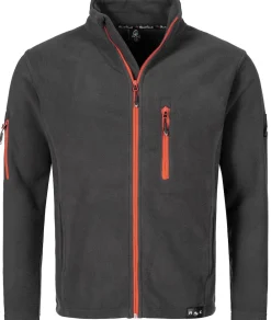 Rock Creek Jacke Feecejacke Reguar Fit Anthrazit Hot