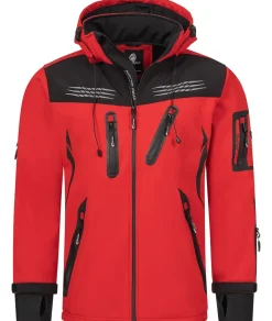 Rock Creek Jacke ofthejacke Reguar Fit Rot Hot
