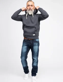 Rock Creek Jeans Comfort Fit Used-Look Blau Best