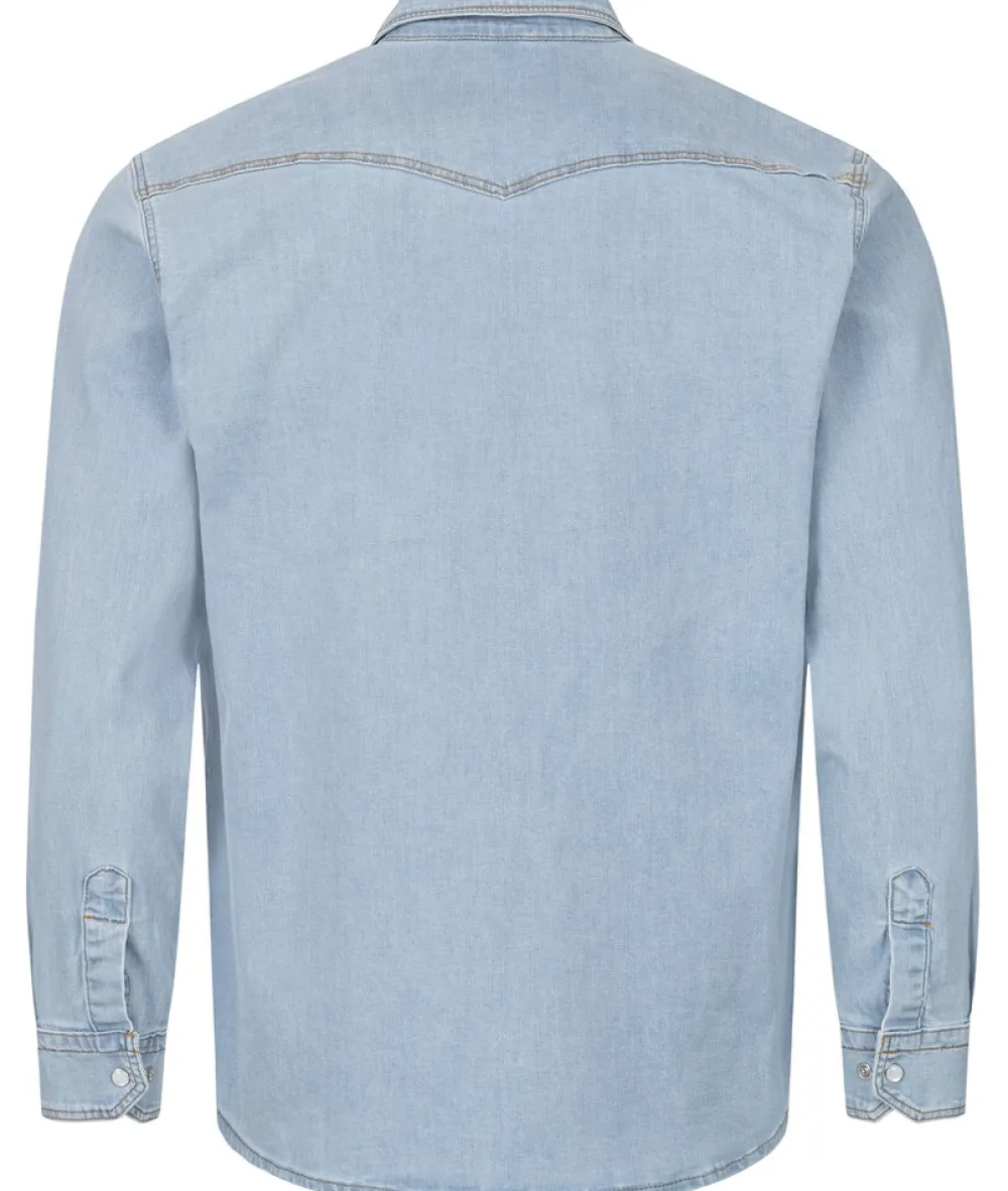Rock Creek Jeanhed Hellblau Outlet