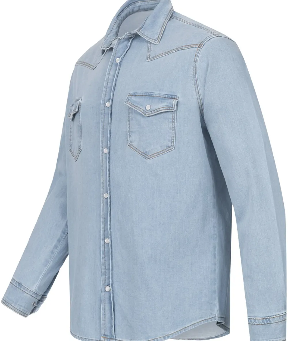 Rock Creek Jeanhed Hellblau Outlet