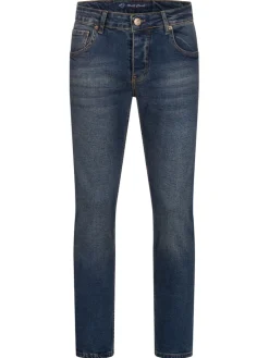 Rock Creek Jeans Regular Fit Dunkelblau Sale