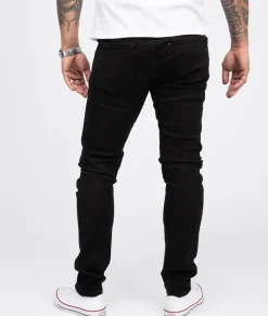 Rock Creek Jeans Slim Fit Stretch Schwarz