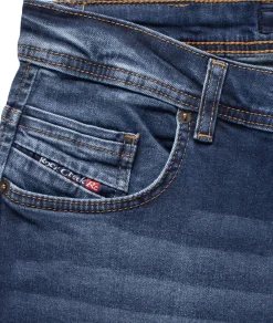Rock Creek Jeans Tapered Fit Blau Clearance