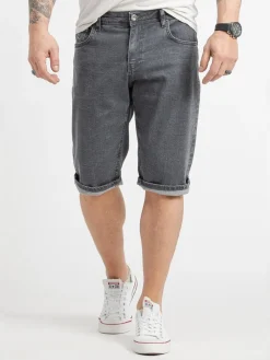 Rock Creek Shorts Jeansshorts Grau Sale