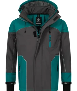 Rock Creek ofthejacke Jacke Dunkeltürkis Hot
