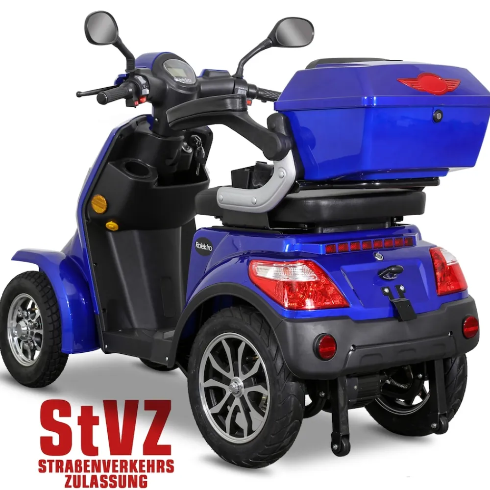 Rolektro E-Quad 25, Blau, 1000 Watt rot New
