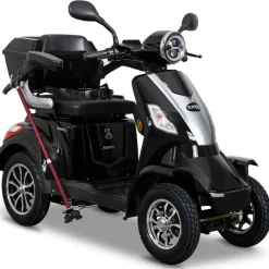 Rolektro , E-Quad 25 V.3 Lithium schwarz rot Discount