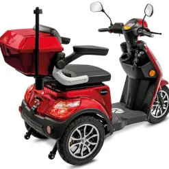 Rolektro , E-Trike 15 V.3 Lithium, Rot, 60-30AH Akku, 1000 Watt