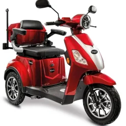 Rolektro , E-Trike 15 V.3 Lithium, Rot, 60-30AH Akku, 1000 Watt