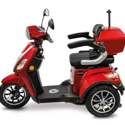 Rolektro , E-Trike 15 V.3 Lithium, Rot, 60-30AH Akku, 1000 Watt