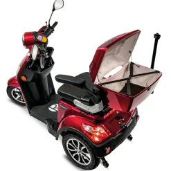 Rolektro , E-Trike 15 V.3 Lithium, Rot, 60-30AH Akku, 1000 Watt