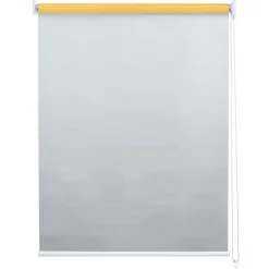 MCW Rollo -D52, Fensterrollo Seitenzugrollo Jalousie, Sonnenschutz Verdunkelung blickdicht 60x160cm ~ gelb Online