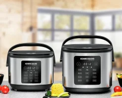 Rommelsbacher MRK 950 Multi Reiskocher (5 Liter, 860 W, Warmhaltefunktion, Antihaftbeschichtung (PFAS-frei), 12 Programme)
