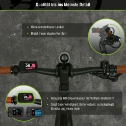 Sachsenrad E-SUV S8 Centro E-Bike für Stadt, Trekking, Gelände, hohe Reichweite Best