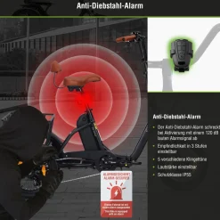 Sachsenrad T6S Comfort Air mit Alarmanlage New