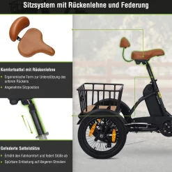 Sachsenrad T6S Comfort Air mit Alarmanlage New