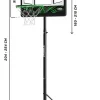 Basketballständer Dribble 83x254x130 cm ^ salta Clearance