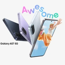 Samsung Galaxy A57 5G 128GB Enterprise Edition Awesome Gray Smartphone (6,7 Zoll, 50 MP, Triple-Kamera, 5.000 mAh, Octa-Core, Fingerabdrucksensor, Gesichtserkennung, Grau) New