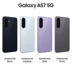 Samsung Galaxy A57 5G 128GB Enterprise Edition Awesome Gray Smartphone (6,7 Zoll, 50 MP, Triple-Kamera, 5.000 mAh, Octa-Core, Fingerabdrucksensor, Gesichtserkennung, Grau) New
