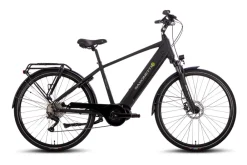 Premium Sport  E-Trekkingbike 10 Gang Scheibenbremse, Federgabel, Mittelmotor ^ Saxonette Discount