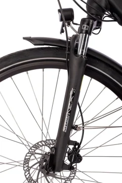 Saxonette Premium Sport  E-Trekkingbike 10 Gang Scheibenbremse, Federgabel, Mittelmotor New