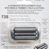 Scherkopf kompatibel mit Braun 73S (53S) Ersatzscherkopf ^ Scanpart Hot