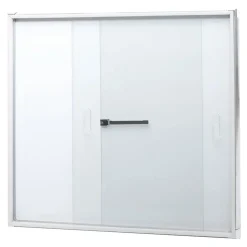 MCW Schaukasten -Q50, Magnettafel Whiteboard Memoboard Pinnwand, Aluminium abschließbar inkl. Zubehör 67x68x9cm Clearance