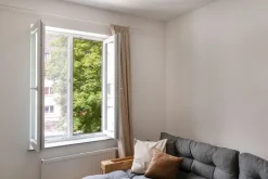 Schellenberg Fliegengitter für Fenster, 130 x 150 cm, weiß Hot