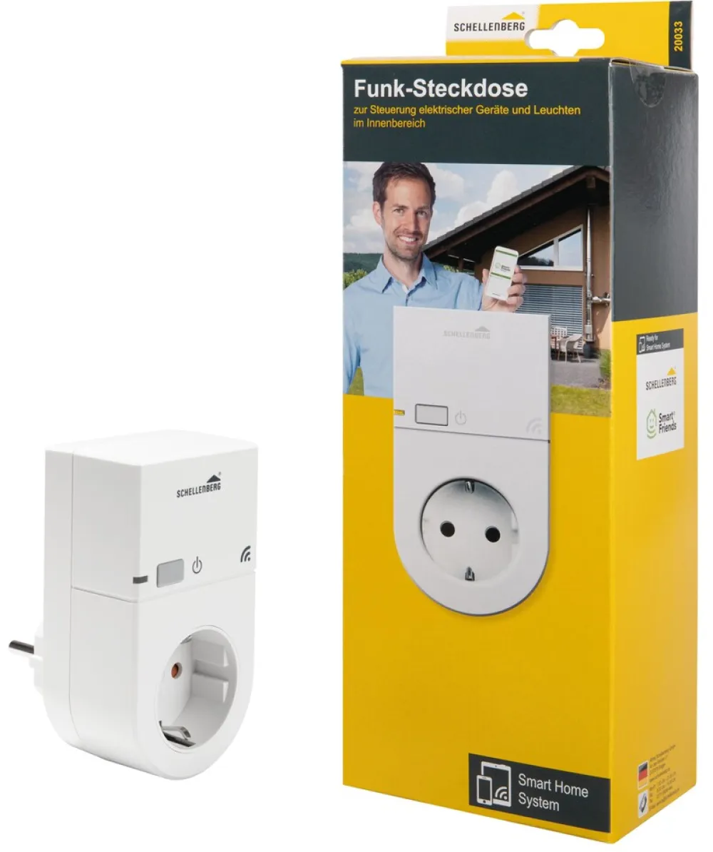 Funksteckdose für innen ^ Schellenberg Discount
