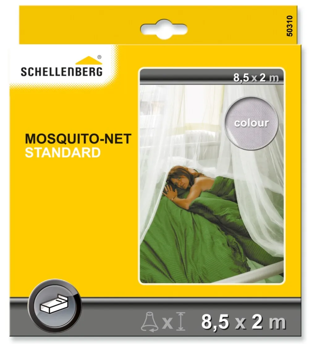 Moskitonetz STANDARD 2 m x 8,5 m weiß ^ Schellenberg Online