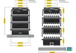 Schellenberg Universal Hochschiebesicherung 2er-Set Best