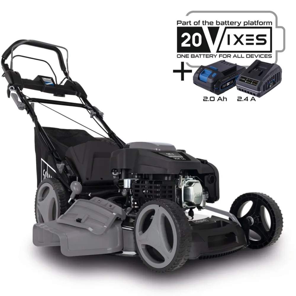 Scheppach Benzin Rasenmäher PML530-225E ^ Scheppach Garten Clearance
