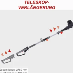 Scheppach Elektro-Teleskop-Heckenschere ETHT500 Sale