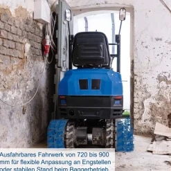 Scheppach Minibagger EXC1400 ^ Scheppach Garten