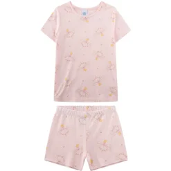 Sanetta Schlafanzug Fee kurz Kids Mädchen Pyjama Rosa Discount