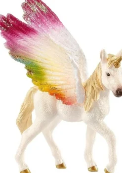 Geflügeltes Regenbogeneinhorn Fohlen ^ Schleich Outlet