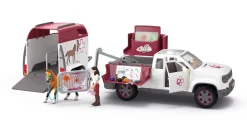 Schleich Mobile Tierärztin mit Anhänger Hot