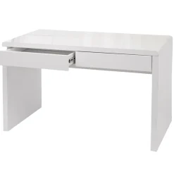 Schminktisch -G51, Frisiertisch Frisierkommode Kosmetiktisch, Hochglanz Weiß ~ 100x60cm ^ MCW Outlet