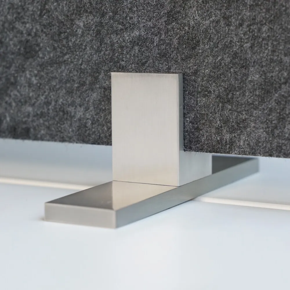 Schreibtisch-Set desktopz Standfuss Farbe: , Größe: ^ LAUTLOZ Discount