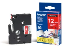 Brother Schriftband TZe-435 (lam.) Weiß auf Rot BxL 12mm x 8m Outlet