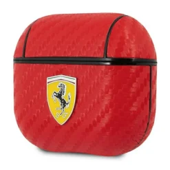 Scuderia Apple AirPods 3 Cover Rot On Track Carbon Collection Silicone Schutzhülle Case ^ Ferrari Online