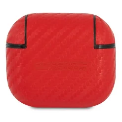 Scuderia Apple AirPods 3 Cover Rot On Track Carbon Collection Silicone Schutzhülle Case ^ Ferrari Online