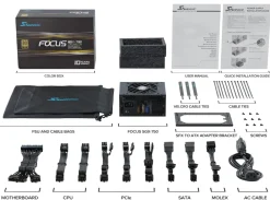 Seasonic 750W FOCUS-SGX-750 Modular (80+Gold) PC-Netzteil Best