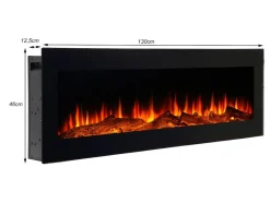 Sedex Elektrokamin Meran B130 cm New