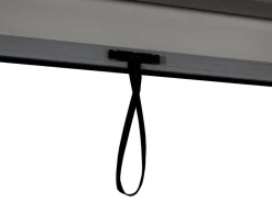 Seitenwand für Pergola -L46, 4er-Set Pavillon Rollo Ersatzseitenwand, Stoff/Textil sturmfest 3x3m ~ anthrazit ^ MCW Discount