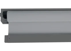 Seitenwand für Pergola -L41, Pavillon Rollo Ersatzseitenwand, Stoff/Textil 3x3,7m ~ anthrazit ^ MCW Outlet
