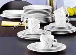 Frühstückstassen Trio Highline 0,39 l 6er Set ^ Seltmann Weiden
