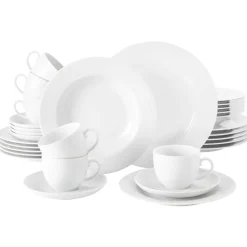 Seltmann Weiden Kombiservice Rondo Liane 30er Set weiß Outlet