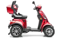 ECONELO Seniorenmobil P4000, Blei-Akku, 25 km/h, 1000 Watt, Rot